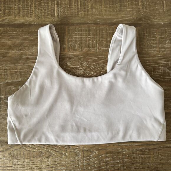 Nike Alate U line sports bra ivory size large - Picture 2 of 8
